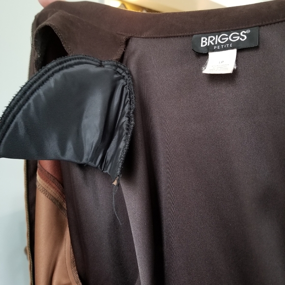 Microsuede Block Pattern Jacket - Picture 6 of 8